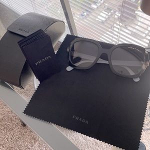 Oversized Prada Sunglasses